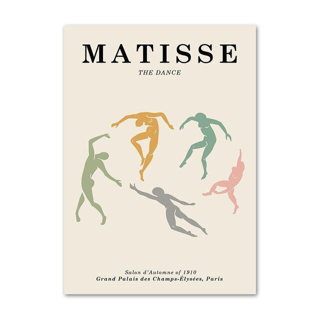 Matisse & Les Muses Gallery Wall Canvas Posters — Considered Home Styling — Lifestyle 7