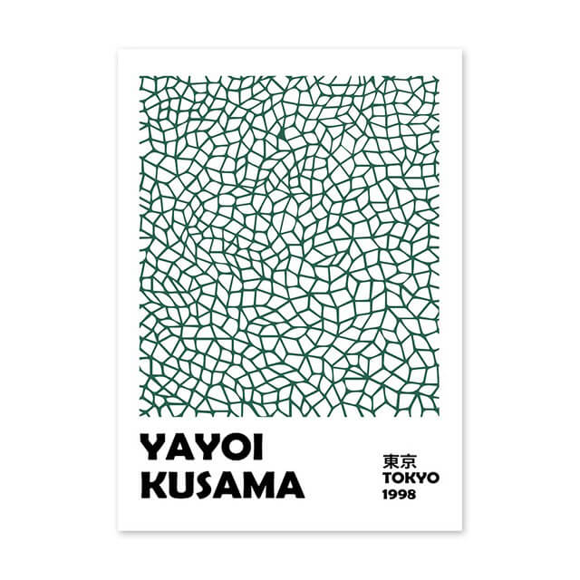 Green Art Mix Canvas Posters — Considered Home Styling — Lifestyle 6