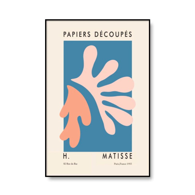 Matisse Cut Outs Canvas Posters — Considered Home Styling