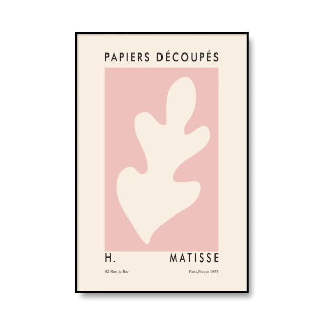 Matisse Cut Outs Canvas Posters — Considered Home Styling
