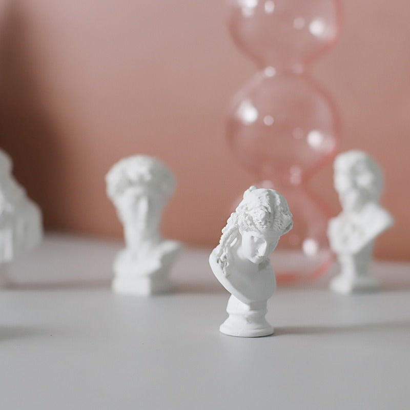 Mini Bust Figurines — Decorative Vase for Considered Styling — Lifestyle 1