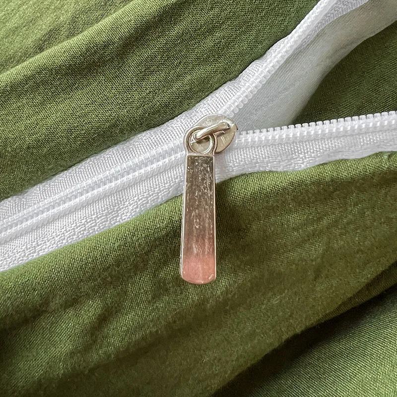 Crumpled Cotton Sheet Set — Lived-In Look for Relaxed Beds — Lifestyle 6