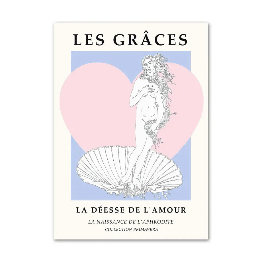 Les Grands Mythes Canvas Posters — Considered Home Styling
