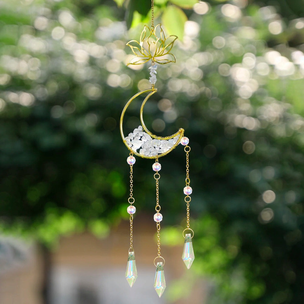 Lotus Moon Suncatcher — Considered Home Styling — Lifestyle 8