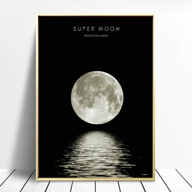 Moon Phases Canvas Posters — Considered Home Styling — Lifestyle 7
