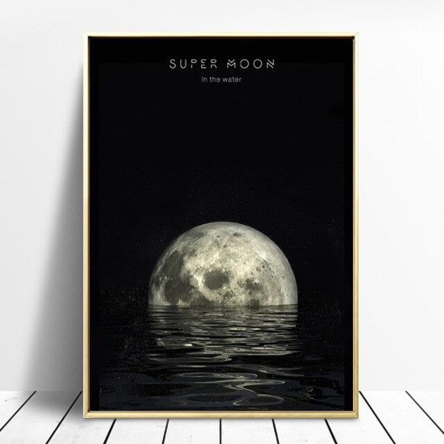Moon Phases Canvas Posters — Considered Home Styling — Lifestyle 6