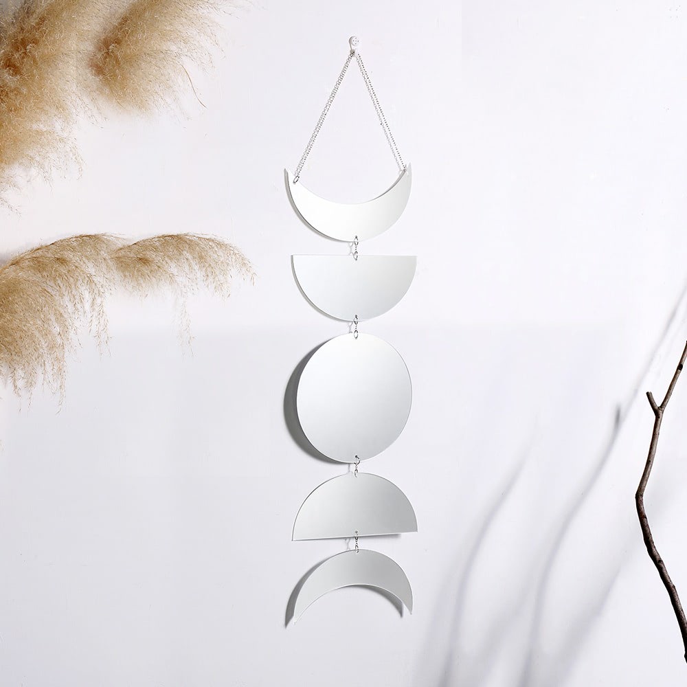 Moon Phases Wall Mirror Decor — Considered Home Styling — Lifestyle 2