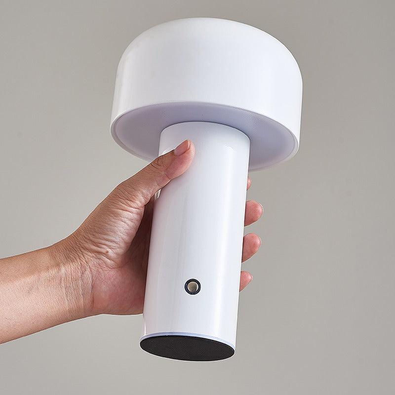 Metal Mushroom Table Lamp — Warm LED Mood Lighting for Bedside — Lifestyle 3