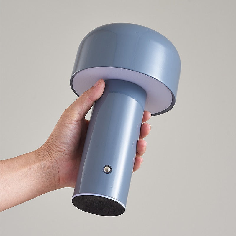 Metal Mushroom Table Lamp — Warm LED Mood Lighting for Bedside — Lifestyle 6