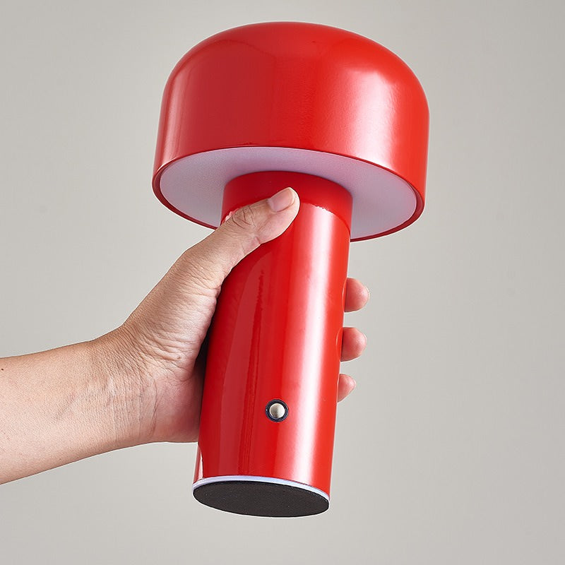 Metal Mushroom Table Lamp — Warm LED Mood Lighting for Bedside — Lifestyle 5