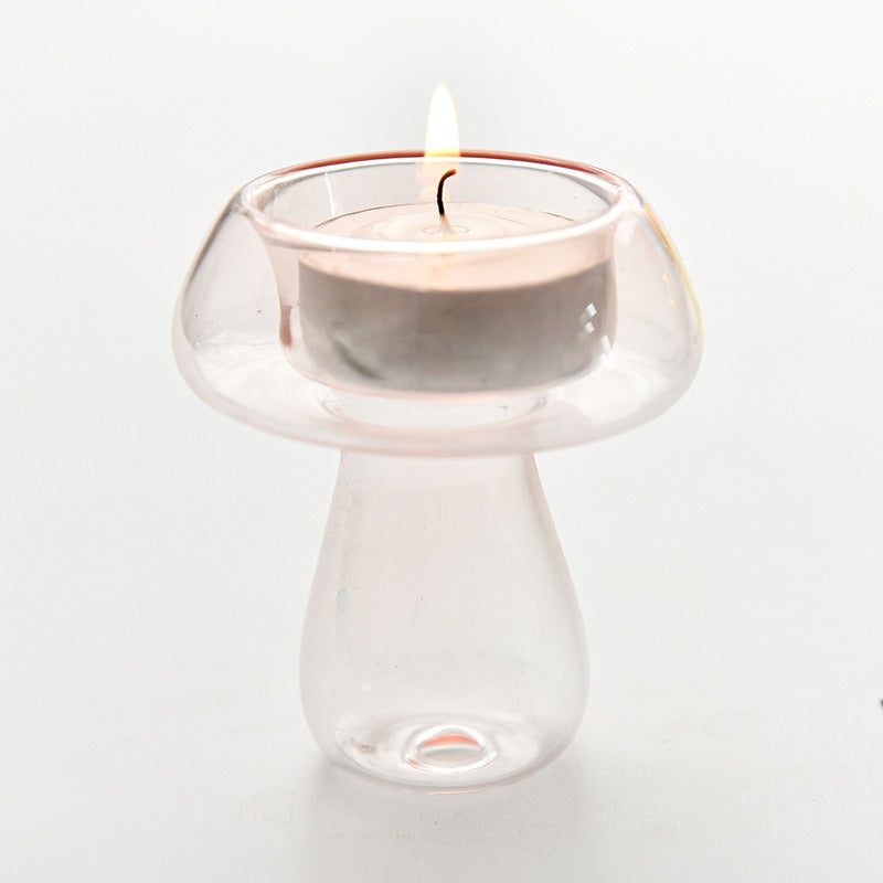 Mushroom Tealight Candle Holder — Decorative Vase for Considered Styling — Lifestyle 3