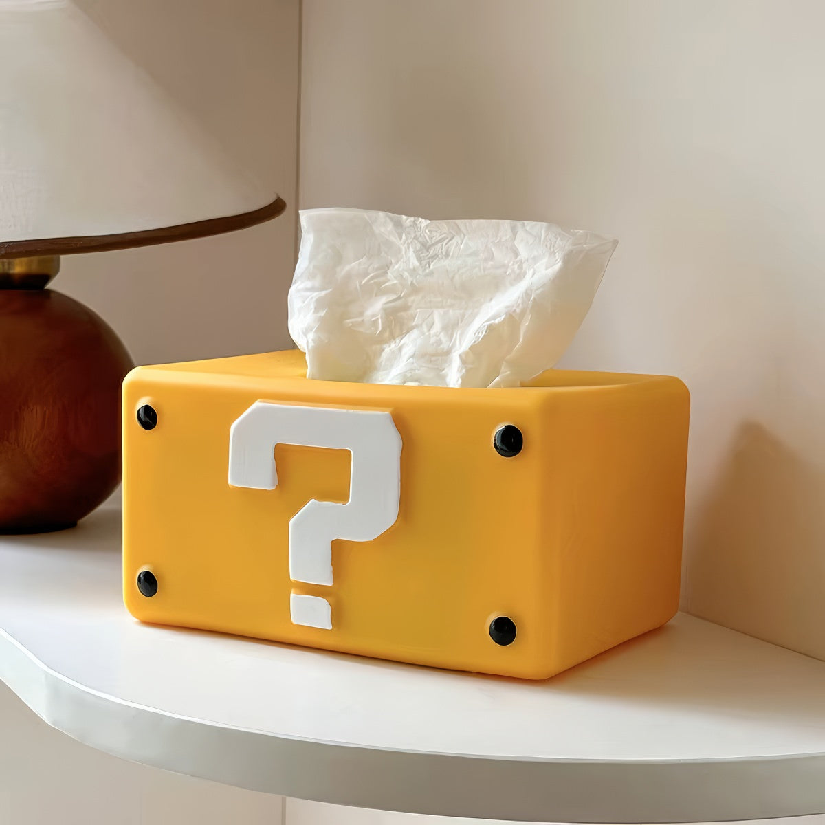 Mystery Box Tissue Holder — Considered Home Styling — Detail