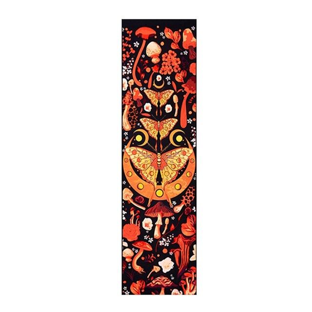 Orange Night Moth Tapestry — Considered Home Styling — Lifestyle 2