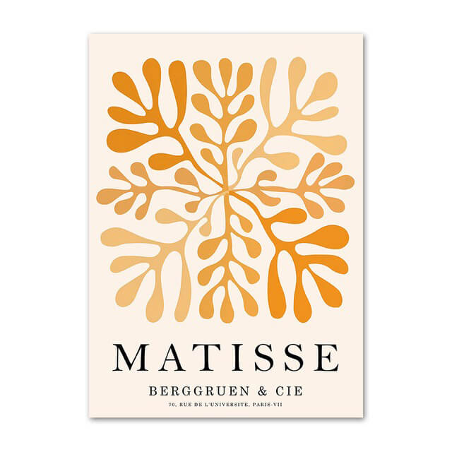 Pale Orange & Blue Gallery Wall Canvas Posters — Considered Home Styling — Lifestyle 8