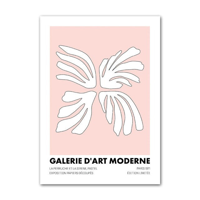 Pastel Minimal Art Canvas Posters — Considered Home Styling — Lifestyle 3
