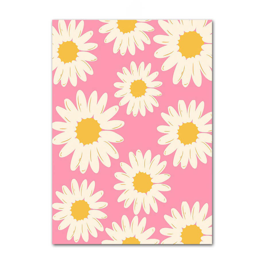 Pastel Pink Gallery Wall Art Canvas Posters — Considered Home Styling — Lifestyle 4