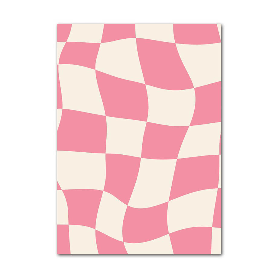 Pastel Pink Gallery Wall Art Canvas Posters — Considered Home Styling — Lifestyle 6