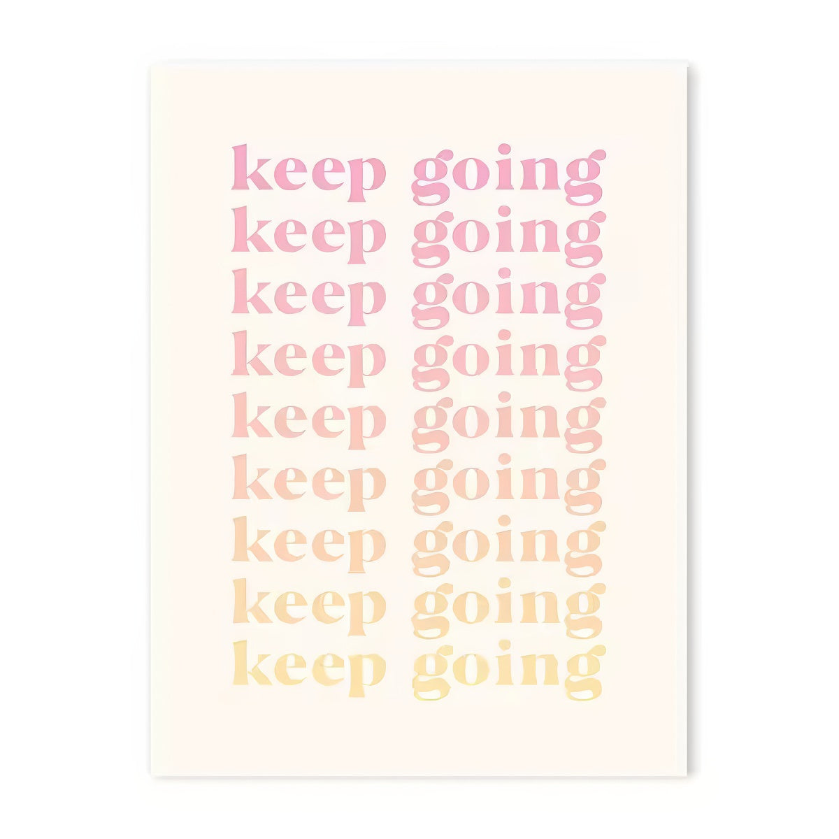 Pastel Positivity Wall Collage Canvas Posters — Considered Home Styling — Lifestyle 8