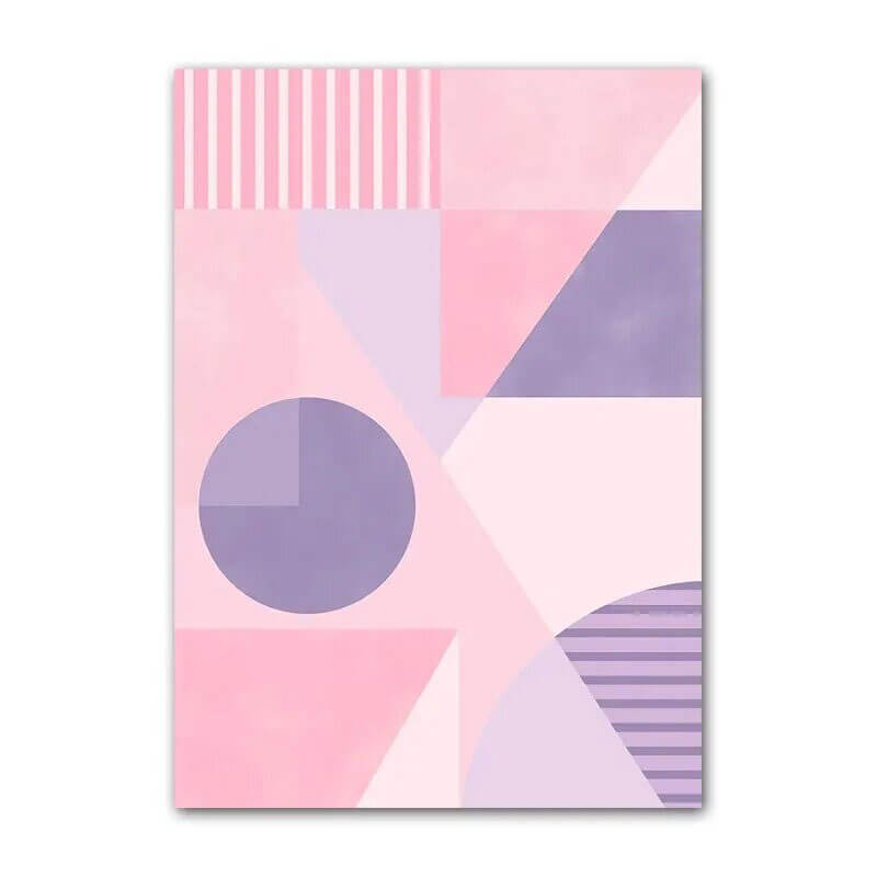 Purple Minimal Art Canvas Posters — Considered Home Styling — Lifestyle 7