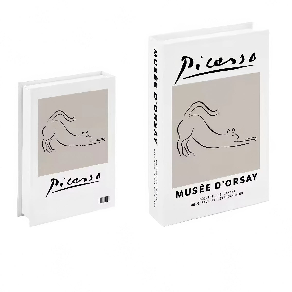 Picasso Minimalist Fake Book Storage Box — Considered Home Styling — Lifestyle 2
