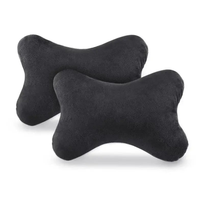 Travel Comfort Pillow Set - 2 Pack, Compact Sleep Support in Beige, Black, Grey, Coffee - 8x12" (20x30cm) — Lifestyle 12