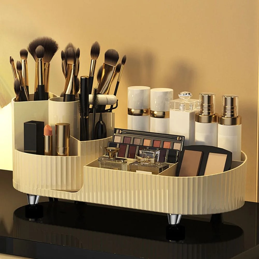 Pleated Makeup Desktop Organizer — Considered Home Styling