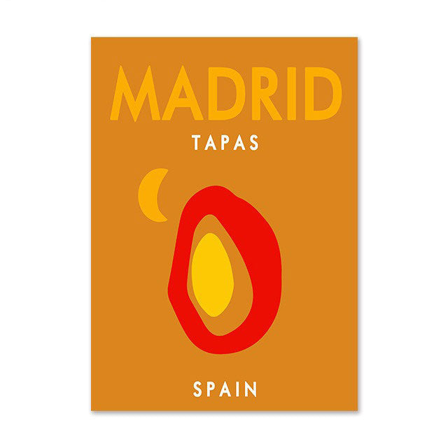 Cities Bright Canvas Posters — Considered Home Styling — Lifestyle 4