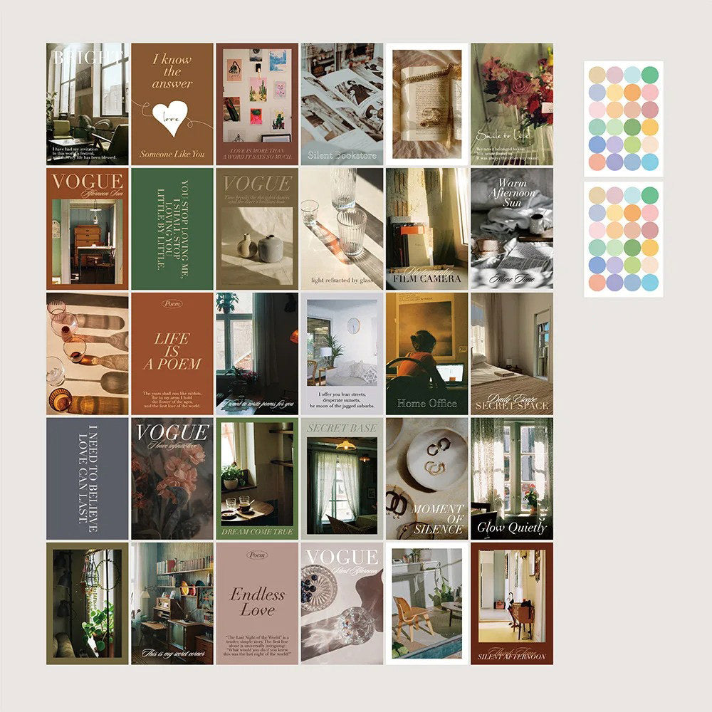 Quiet Life Wall Poster Cards — Considered Home Styling