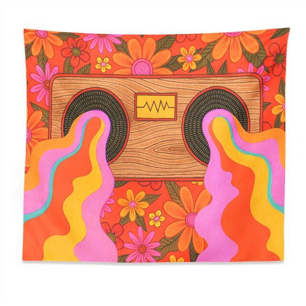 Rainbow Vibes Tapestry — Considered Home Styling — Front view
