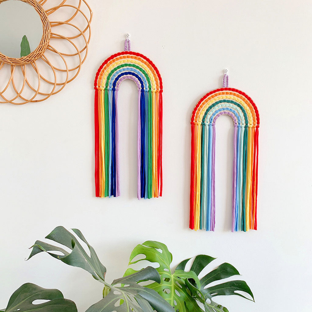 Rainbow Wall Hanging Hairpin Storage — Considered Home Styling — Lifestyle 2