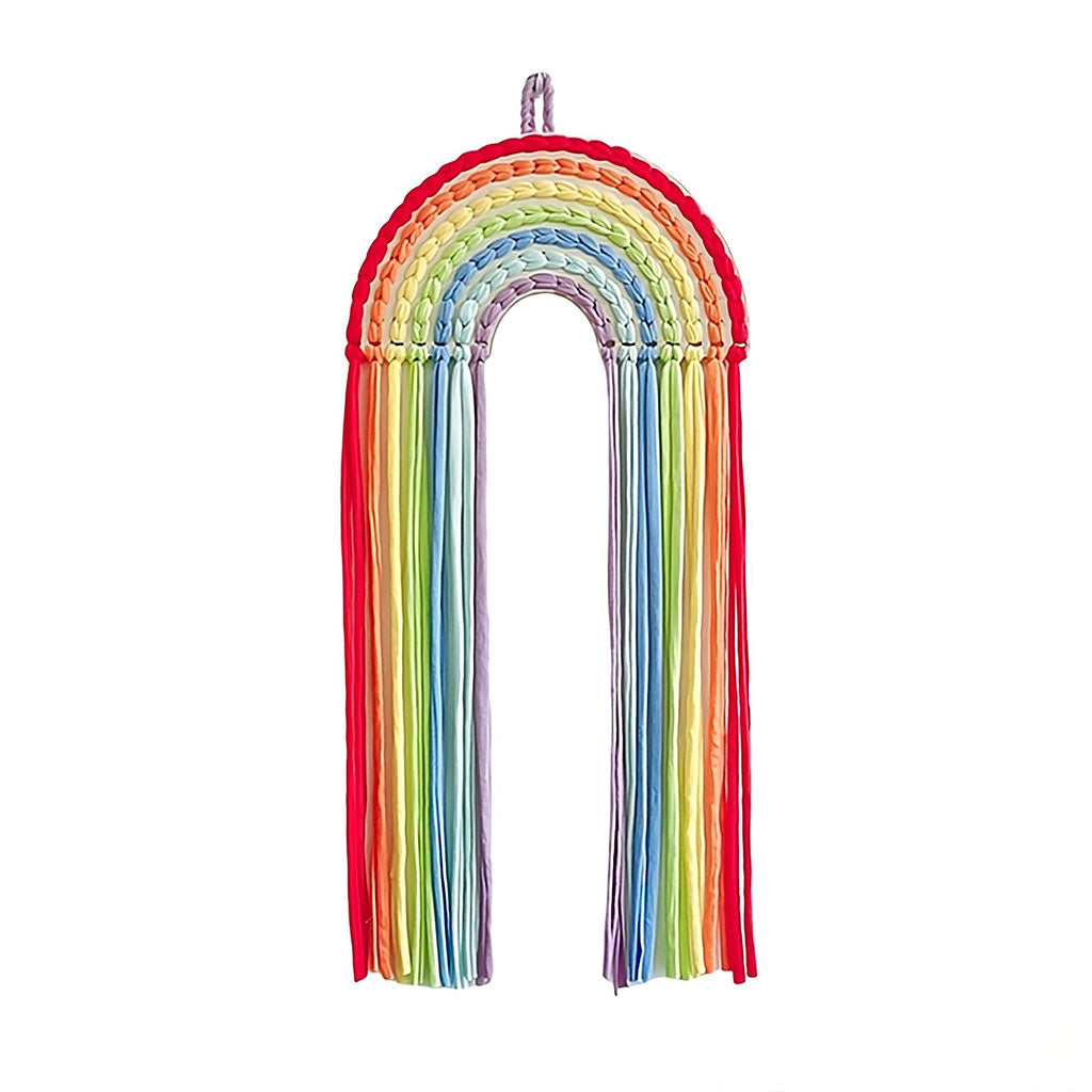 Rainbow Wall Hanging Hairpin Storage — Considered Home Styling — Front view