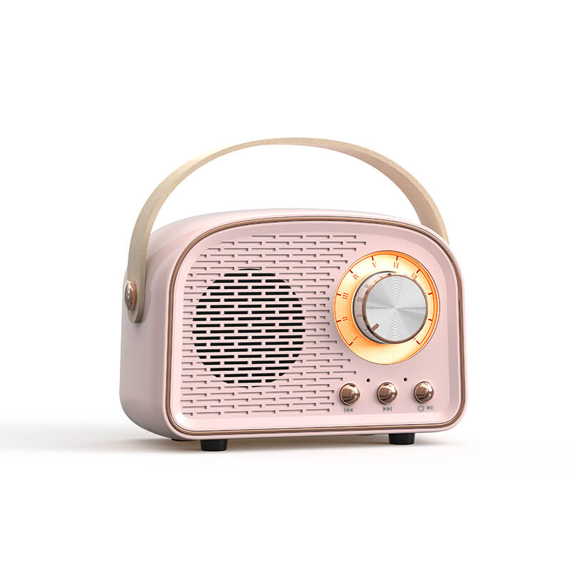 Retro Rounded Radio Bluetooth Speaker — Considered Home Styling — Lifestyle 5