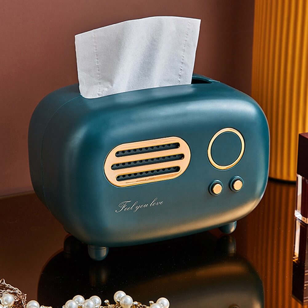Vintage Radio Tissue Holder — Considered Home Styling — Lifestyle 5