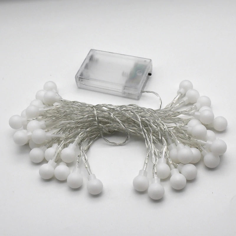 Mini Bulb String Light — Warm LED Mood Lighting for Bedside — Lifestyle 2