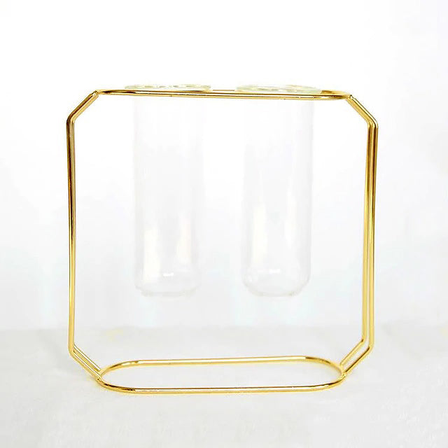 Brass Outline Vase — Decorative Vase for Considered Styling — Lifestyle 3