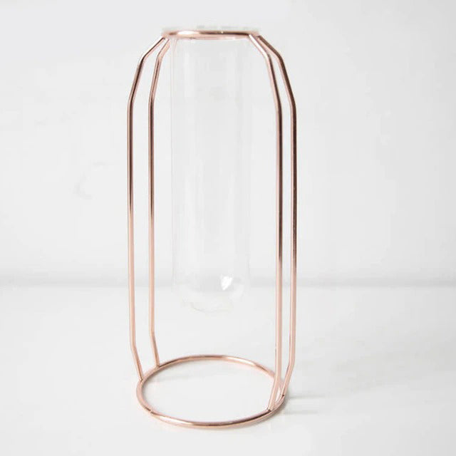 Brass Outline Vase — Decorative Vase for Considered Styling — Lifestyle 6