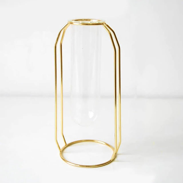 Brass Outline Vase — Decorative Vase for Considered Styling — Lifestyle 5