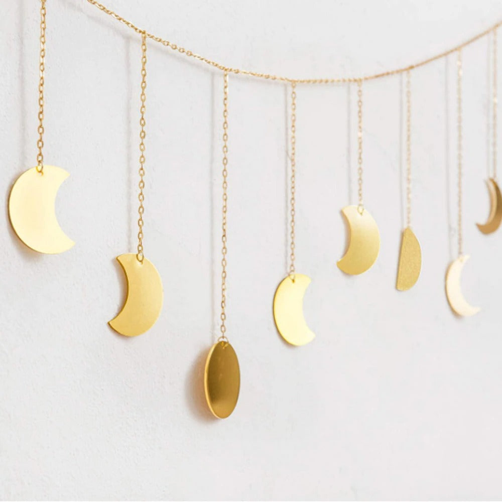 Moon Phases Wall Decor — Considered Home Styling — Front view