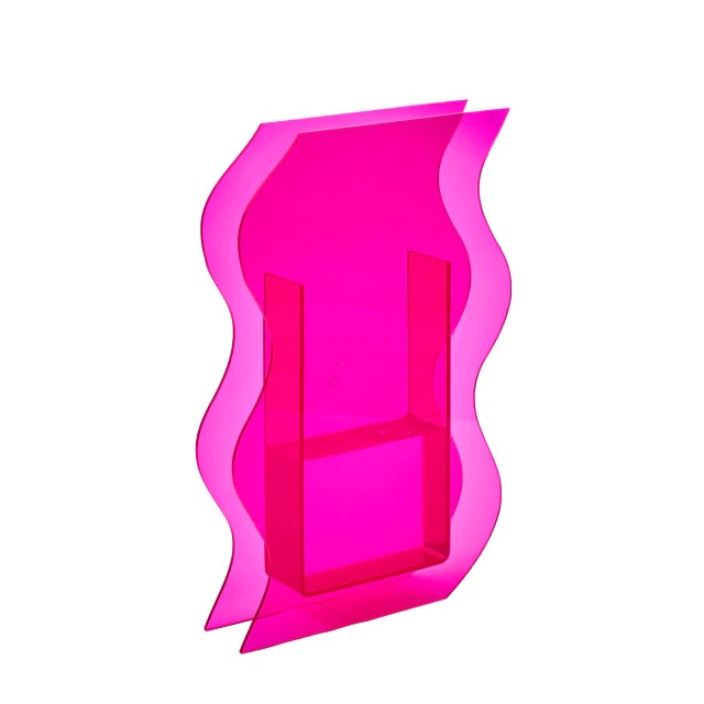 Wavy Acrylic Vase — Decorative Vase for Considered Styling — Lifestyle 2