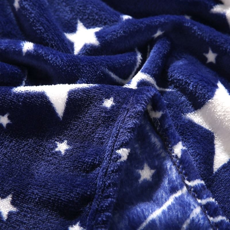 Stargazer Throw Blanket — Soft Fleece for Couch and Bed Layering — Lifestyle 1