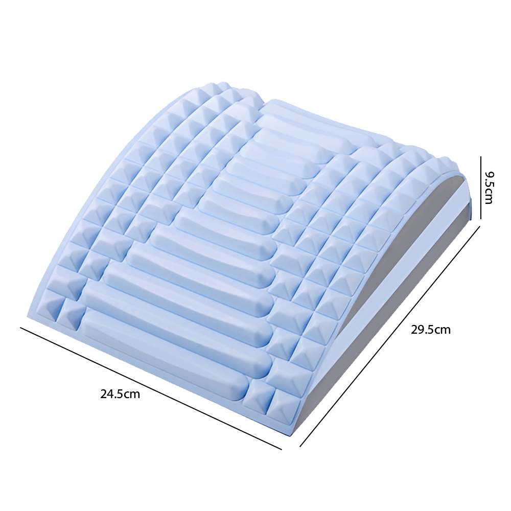 Lumbar Support Cushion — Curved Foam Stretcher for Lower Back Comfort — Lifestyle 4