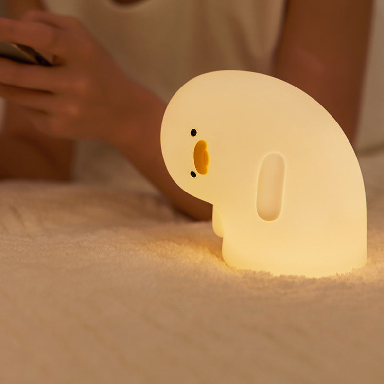 Gloomy Duck Night Light — Warm LED Mood Lighting for Bedside — Lifestyle 2