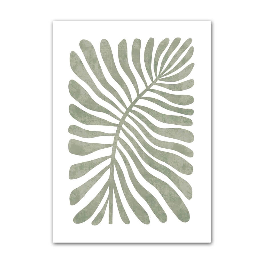 Sage Green Ornaments Canvas Posters — Considered Home Styling — Lifestyle 8