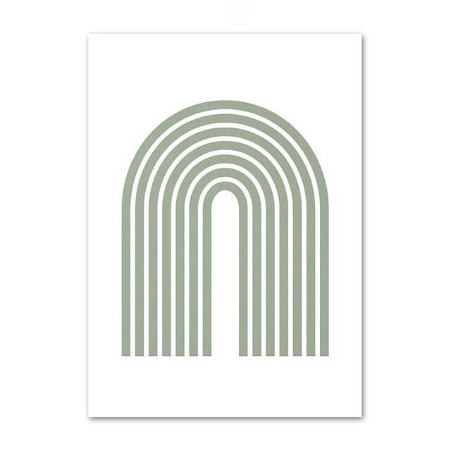 Matisse Sage Green Canvas Posters — Considered Home Styling