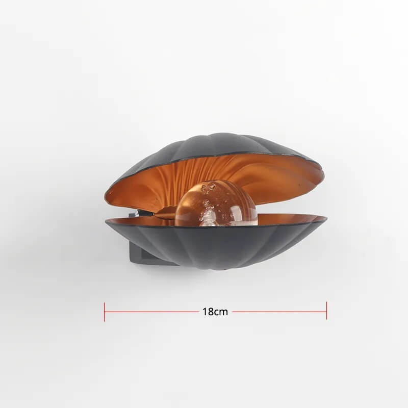 Seashell Wall Lamp — Warm LED Mood Lighting for Bedside — Lifestyle 4