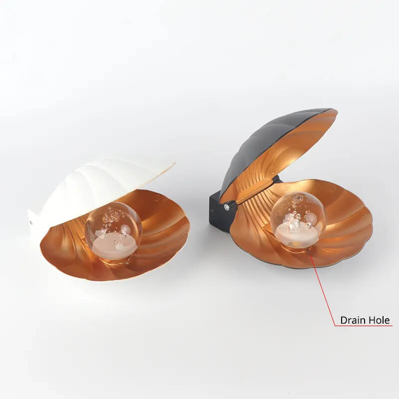 Seashell Wall Lamp — Warm LED Mood Lighting for Bedside — Lifestyle 3