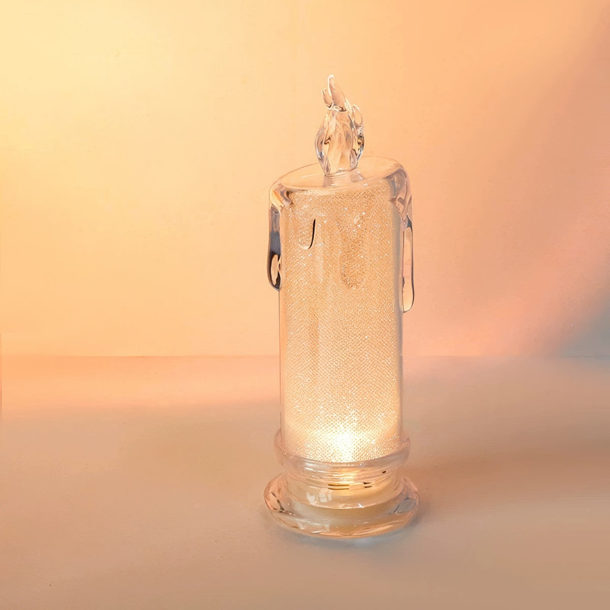 Shiny Candle LED Night Light — Warm LED Mood Lighting for Bedside — Lifestyle 2