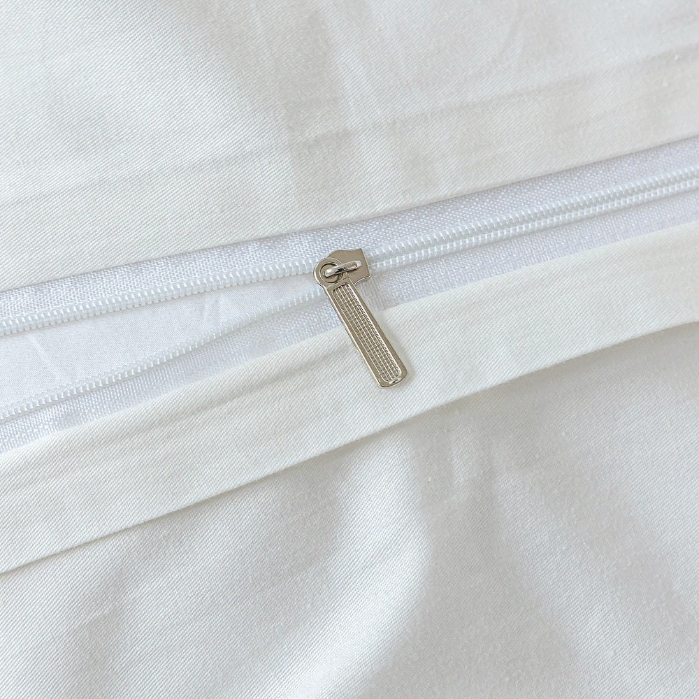 Simple Soft Cotton Duvet Cover & Sham Set — Lifestyle 2