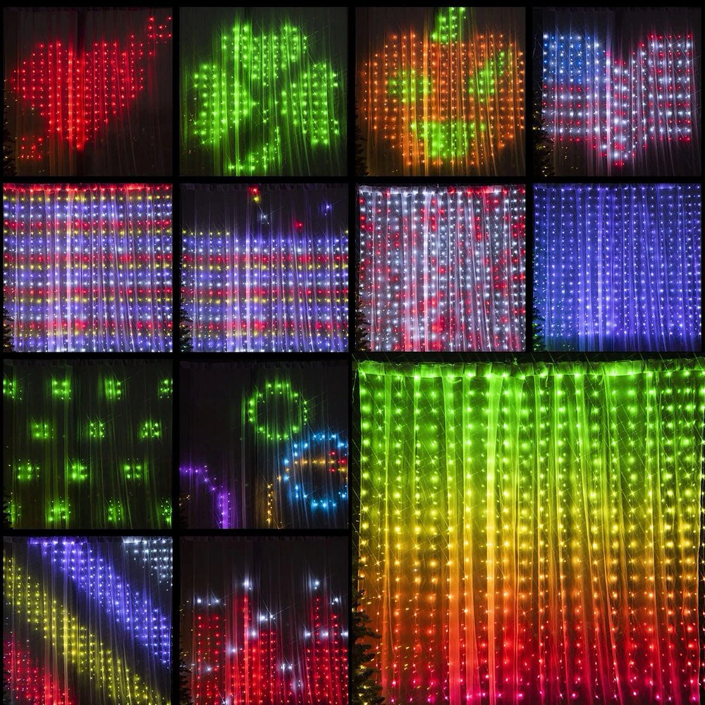 Smart Curtain LED Lights — Warm LED Mood Lighting for Bedside — Lifestyle 8