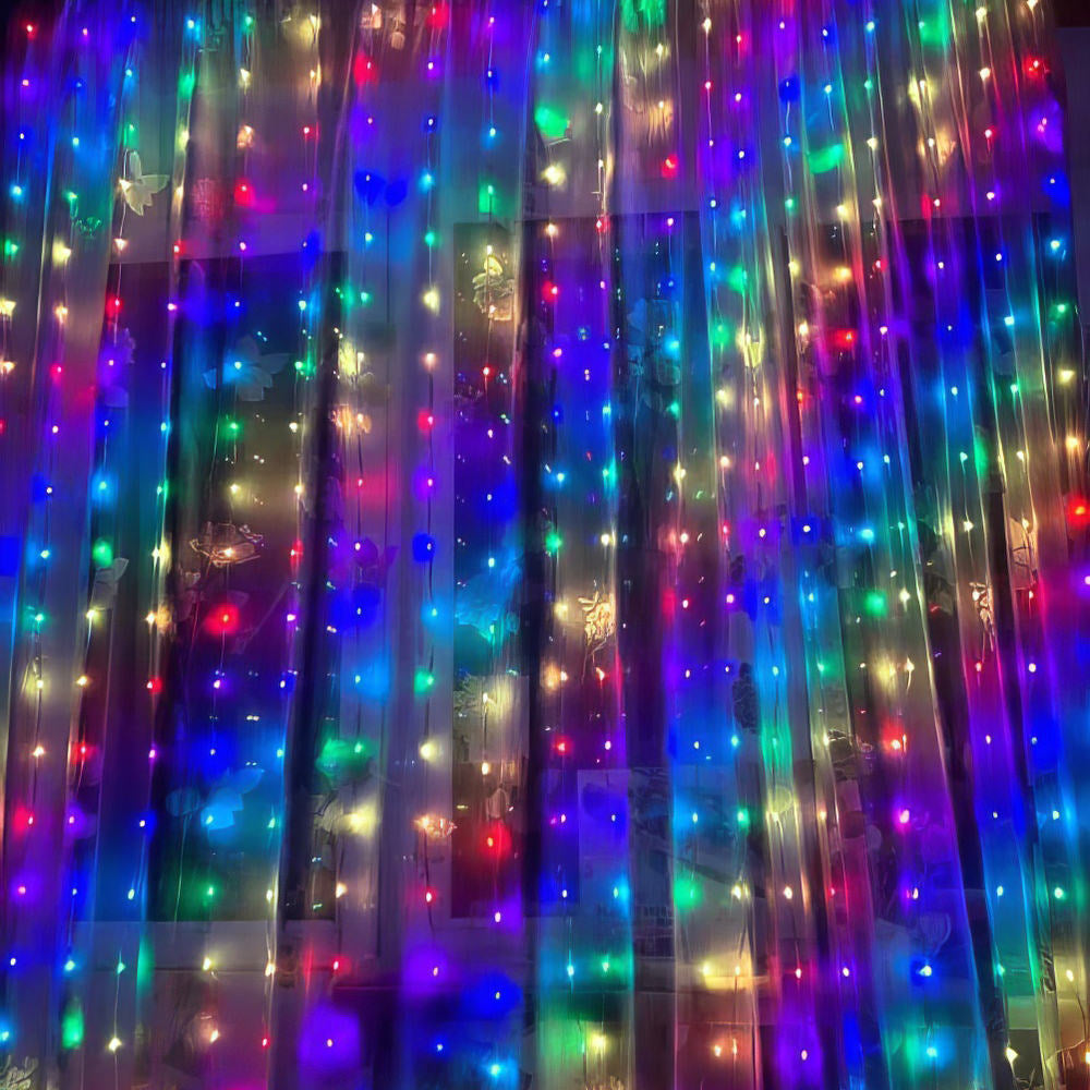 Smart Curtain LED Lights — Warm LED Mood Lighting for Bedside — Lifestyle 2